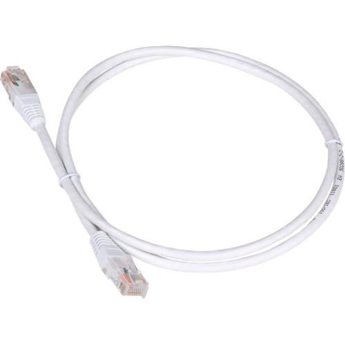Патч-корд Lanmaster TWT-45-45-1.5-WH UTP RJ-45 вил.-вилка RJ-45 кат.5E 1.5м белый ПВХ