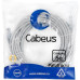 Патч-корд Cabeus PC-UTP-RJ45-CAT.5E-10M-LSZH U/UTP RJ-45 вил.-вилка RJ-45 кат.5E 10м серый LSZH