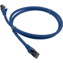 Патч-корд Lanmaster LAN-PC45/S6A-3.0-BL FTP вилка RJ-45-вилка RJ-45 кат.6А 3м синий LSZH (уп.:1шт)