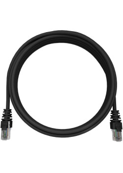 Патч-корд NTSS NTSS-PC-UTP-RJ45-5e-10.0-LSZH-BL NTSS-PC-UTP-RJ45-5E-10.0-LSZH UTP RJ-45 вил.-вилка RJ-45 кат.5E 10м черный LSZH (уп.:1шт) 26AWG