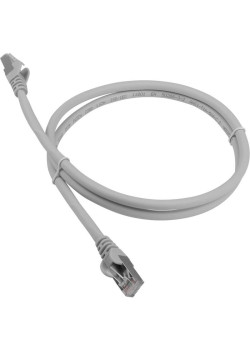 Патч-корд Lanmaster LAN-PC45/S6A-0.5-GY FTP RJ-45 вил.-вилка RJ-45 кат.6A 0.5м серый LSZH (уп.:1шт)
