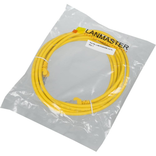 Патч-корд Lanmaster LAN-PC45/S5E-3.0-YL FTP вилка RJ-45-вилка RJ-45 кат.5е 3м желтый LSZH (уп.:1шт) Патч-корд Lanmaster LAN-PC45/S5E-3.0-YL FTP вилка RJ-45-вилка RJ-45 кат.5е 3м желтый LSZH (уп.:1шт)
