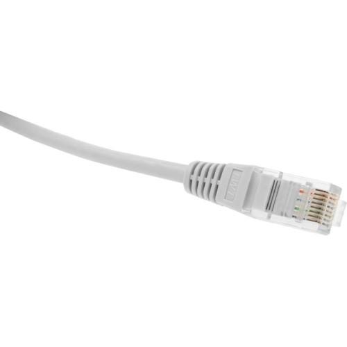 Патч-корд Lanmaster TWT-45-45-3.0-GY UTP RJ-45 вил.-вилка RJ-45 кат.5E 3м серый ПВХ (уп.:1шт)