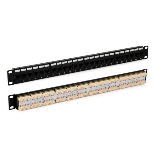 Патч-панель Hyperline PP3-19-24-8P8C-C5E-110D 19 Патч-панель Hyperline PP3-19-24-8P8C-C5E-110D 19