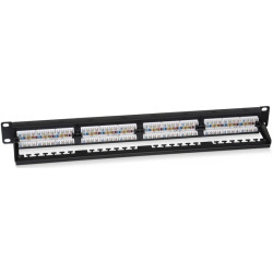 Патч-панель Cabeus PL2-24-CAT.5E-DUAL 19