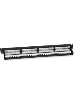 Патч-панель Cabeus PL2-24-CAT.5E-DUAL 19