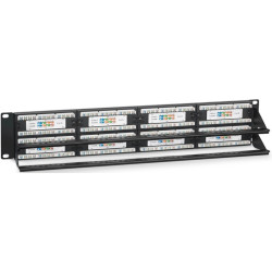 Патч-панель Cabeus PL-48-CAT.5E-DUAL 19