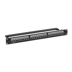 Патч/ Патч-панель 191UCAT5E 24 модуля RJ45 экранированная