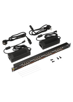 Патч-панель Lanmaster POE LAN-PP16-POE/A2 19