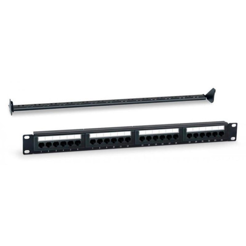 Патч-панель WRline WR-PL-24-C5E-D 19 Патч-панель WRline WR-PL-24-C5E-D 19