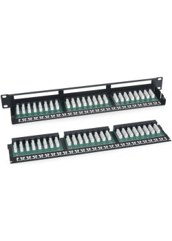 Патч-панель Cabeus PLHD-48-CAT.5E-DUAL 19
