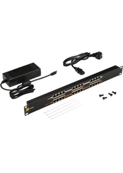 Патч-панель Lanmaster LAN-PP12-POE/A1 19