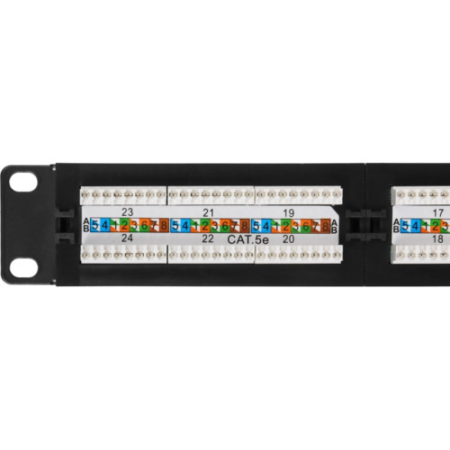 Патч-панель Lanmaster NM-PPU24C 19 Патч-панель Lanmaster NM-PPU24C 19