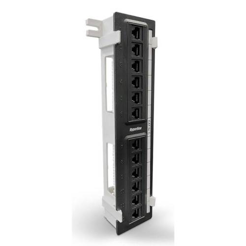Патч-панель Hyperline PPW-12-8P8C-C5E 12xRJ45 кат.5e UTP