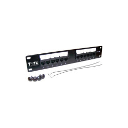 Патч-панель Lanmaster TWT-PP12UTP-10 1U 12x кат.5e UTP
