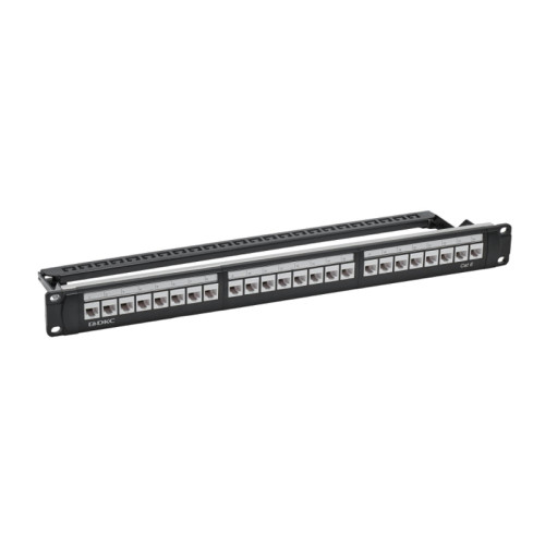 Патч/ Патч-панель 191UCAT6 24 модуля RJ45 неэкранированная