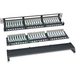 Патч-панель Cabeus PLHD-48-CAT.5E-SH-DUAL IDC-1U 19