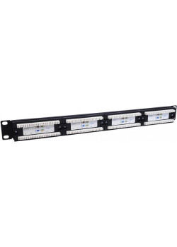 Патч-панель NTSS NTSS-PP-1U-24-UTP-RJ45-6-D 19