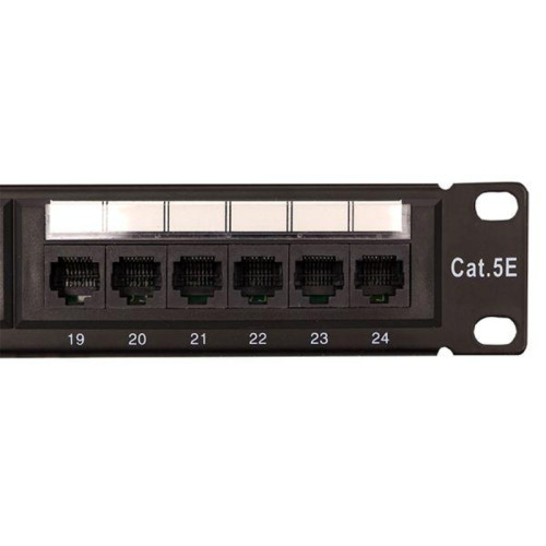 Патч-панель TERACOM PRO 19'' Cat.5E 1U неэкранированная UTP 24 порта RJ-45 Dual IDC Патч-панель TERACOM PRO 19'' Cat.5E 1U неэкранированная UTP 24 порта RJ-45 Dual IDC