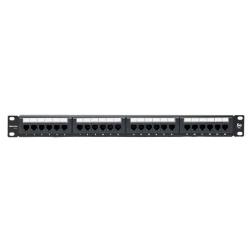 Патч-панель TERACOM PRO 19'' Cat.5E 1U неэкранированная UTP 24 порта RJ-45 Dual IDC Патч-панель TERACOM PRO 19'' Cat.5E 1U неэкранированная UTP 24 порта RJ-45 Dual IDC