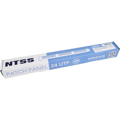 Патч-панель NTSS NTSS-PP-1U-24-UTP-RJ45-6-D 19