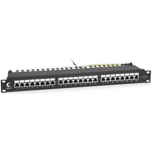 Патч-панель Cabeus PL-24-CAT.6-SH-DUAL 19