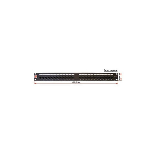 Патч-панель Lanmaster TWT-PP24UTP/6 19