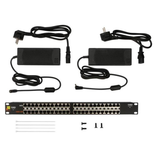 Патч-панель Lanmaster LAN-PP24-POE/A2 19