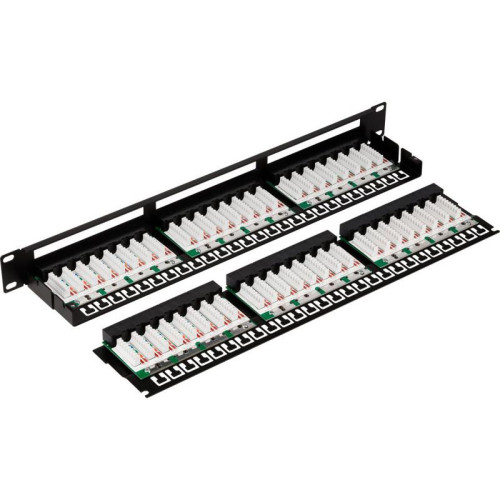 Патч-панель Lanmaster TWT-PP48/1U-U6 19