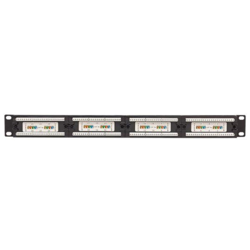 Патч-панель TERACOM PRO 19'' Cat.5E 1U неэкранированная UTP 24 порта RJ-45 Dual IDC Патч-панель TERACOM PRO 19'' Cat.5E 1U неэкранированная UTP 24 порта RJ-45 Dual IDC