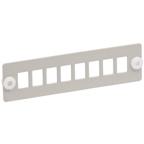 Панель для 8-ми оптических адаптеров (SC или LC-Duplex в 19