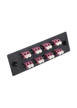 Панель LanmasterLAN-APM-8X2LC/OM4 1U 8xLC дупл. 50/125 OM4