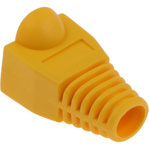 Колпачок Lanmaster (TWT-BO-6.0-YL/100) жёлтый (упак.:100шт)