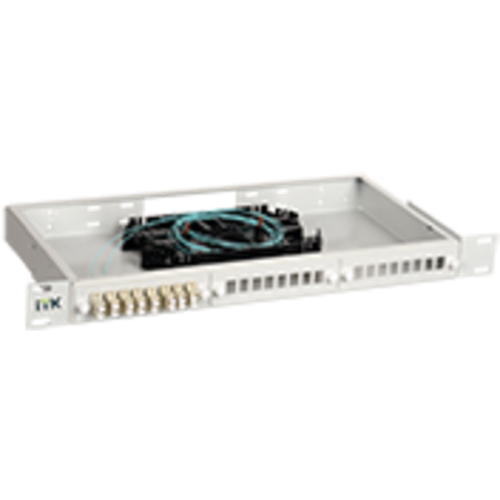 ITK 1U кросс укомплектованный: SC (Simplex) 6шт; (OM3)