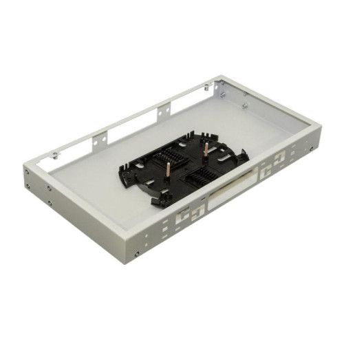 Аксессуары Hyperline Hyperline FO-19R-1U-3xSLT-W140H42-24UN-GY Бокс оптический универсальный 19