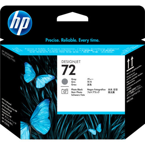 Печатающая головка/ HP 72 Gray and Photo Black Printhead