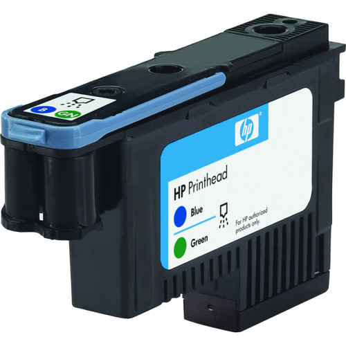 Печатающая головка/ HP 70 Blue and Green Printhead