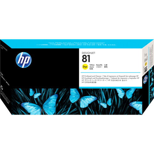 Набор/ HP 81 Yellow Dye Printhead and Printhead Cleaner