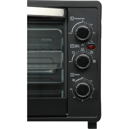 Мини-печь Supra MTS-3698 35л. 1600Вт черный