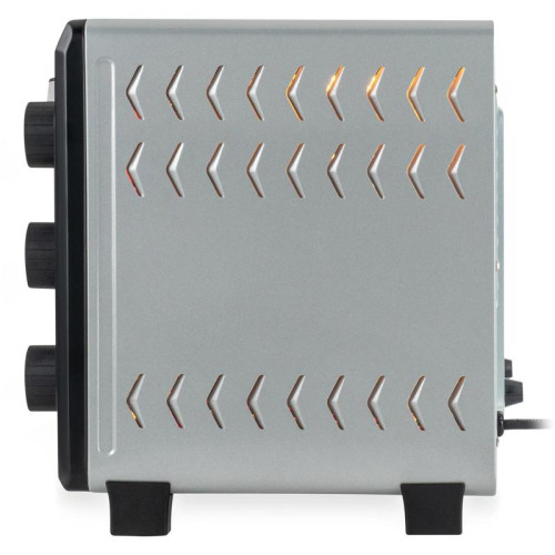 Мини-печь Hyundai MIO-HY073 26л. 1500Вт серебристый/черный