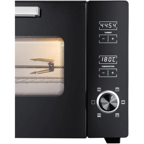 Мини-печь Hyundai MIO-HY100 38л. 1800Вт черный