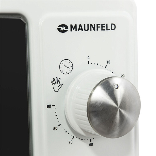Мини-печь MAUNFELD GFSMO.20.5B/ Электрическая мини-печь, 50см, 1300 Вт, механический программатор, решетка для гриля, прямоугольный противень, круглый противень белый цвет Мини-печь MAUNFELD GFSMO.20.5B/ Электрическая мини-печь, 50см, 1300 Вт, механический программатор, решетка для гриля, прямоугольный противень, круглый противень белый цвет