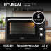 Мини-печь Hyundai MIO-HY094 35л. 1600Вт черный Мини-печь Hyundai MIO-HY094 35л. 1600Вт черный