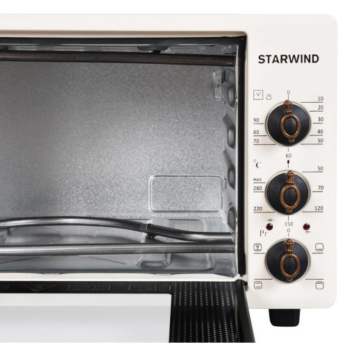 Мини-печь Starwind SMO2026 36л. 1300Вт бежевый