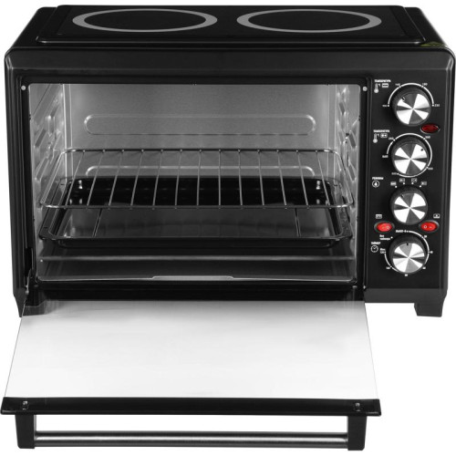 Мини-печь Hyundai MIO-HY086 38л. 1600Вт черный