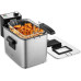 Фритюрница Kitfort КТ-4053 2000Вт серебристый/черный Фритюрница Kitfort КТ-4053 2000Вт серебристый/черный