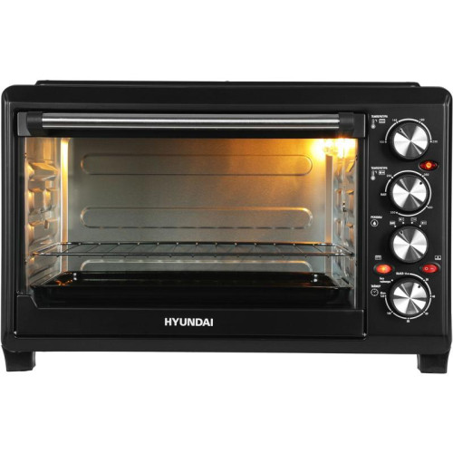 Мини-печь Hyundai MIO-HY086 38л. 1600Вт черный