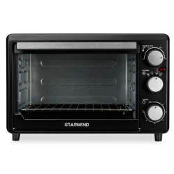 Мини-печь Starwind SMO2043 18л. 1200Вт черный