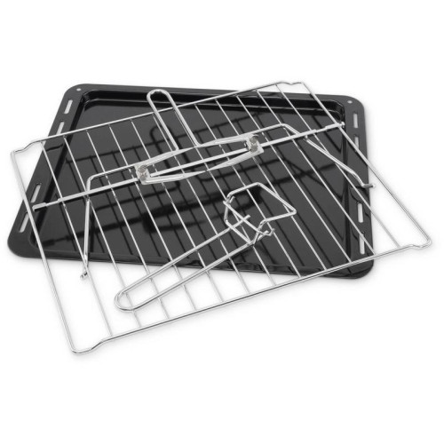 Мини-печь Hyundai MIO-HY087 36л. 1700Вт серебристый/черный