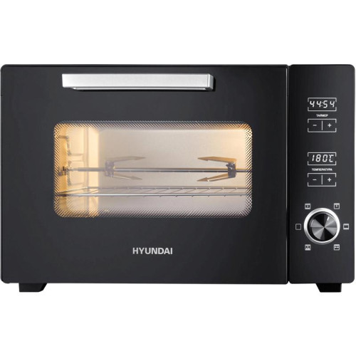 Мини-печь Hyundai MIO-HY100 38л. 1800Вт черный